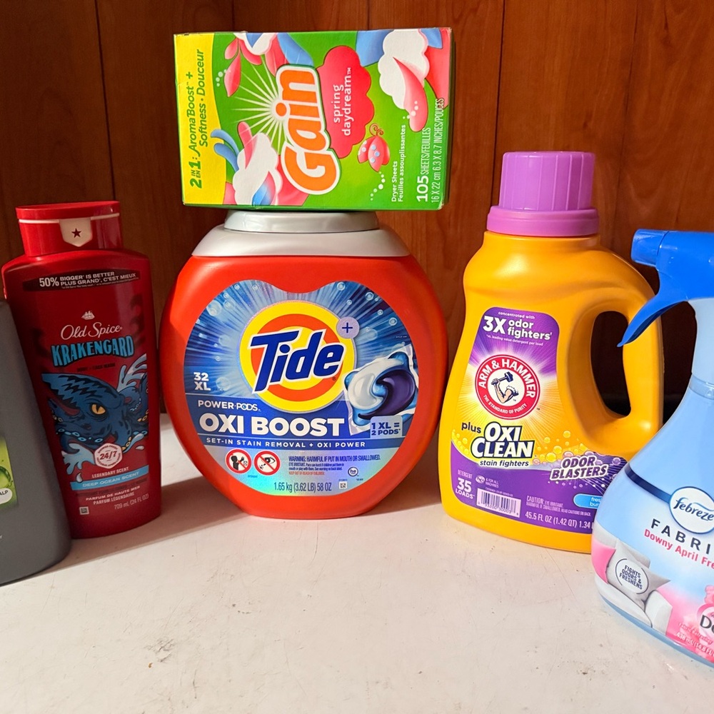 Tide Oxi Boost Laundry Detergent